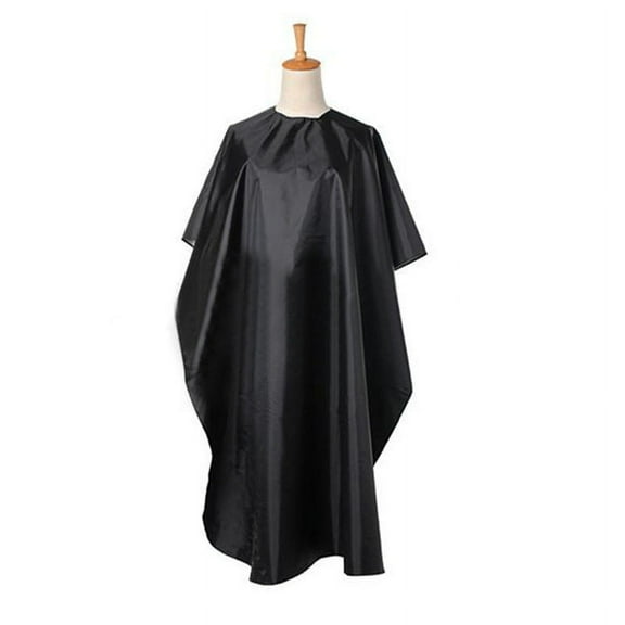 Raindrops Cover for Haircut Barber Cape Hairdressing Cape Salon Hair Cape Man Black