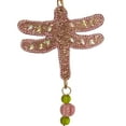 thumbnail image 6 of DecMode 39" Gold Metal Indoor Outdoor Embellished Dragonfly Windchime with Glass Beads and Cone Bells, 6 of 9