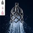 thumbnail image 2 of Men's Shower Head, Handheld Plastic Shower Heads Spiral Design Massager Cleaning Shower Head, High Pressure Shower Heads, Universal Easy Install Bathroom Accessory, 2 of 6