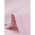 thumbnail image 5 of INSPIRE CHIC Women's Work Office Contrast Peter Pan Collar Short Sleeve Blouse Shirt L Pink, 5 of 6