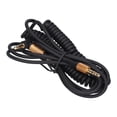 thumbnail image 3 of Cable de audio en espiral de 3,5 mm para auriculares, macho a macho, cable auxiliar de repuesto, 3 of 12