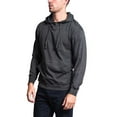 thumbnail image 6 of G-Style USA Men's Lightweight Cross-Dyed Pullover Hoodie Sweatshirt MH13104 - Charcoal - 2X-Large, 6 of 6
