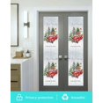 thumbnail image 6 of Christmas Snowflake Window Privacy Film Stained Glass Window Film Decorative Windows Cover Static Windows Cling for Glass Door Winter Truck Snowman Xmas Tree Gifts Stickers for Bathroom 17.7"x78.7", 6 of 7