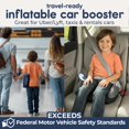 thumbnail image 2 of Asiento elevador inflable portátil Hiccapop UberBoost negro, 2 of 7