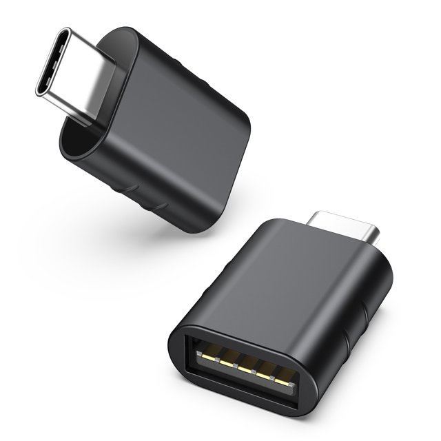 Adaptador USB C a USB Syntech para iPhone MacBook, paquete de 2