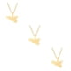 thumbnail image 2 of Collar de Mapa de Acero Inoxidable Sonducket Mapa de Sicilia PVD Oro Personalizado, 2 of 6