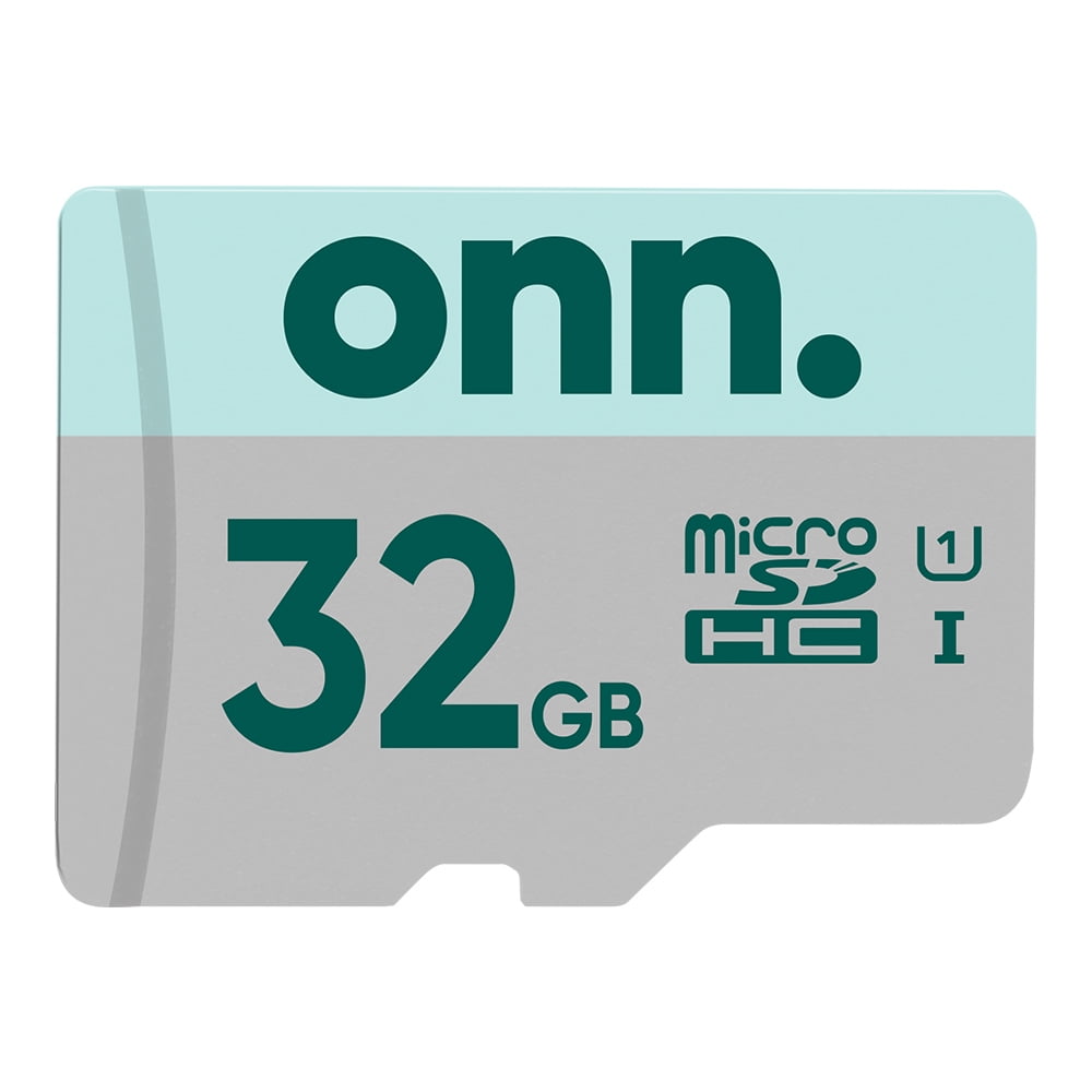 onn. 32 GB U1 Memory Card with Adapter