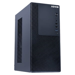 AQVIN MTX60 Fenêtres haute performance 11 Pro Minitower bureau d'affaires PC - Intel Core I7 CPU Jusqu'à 4.10GHz 32GB RAM | 1TB NVMe SSD | AX900 WiFi Bluetooth