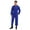Royal Blue, variant on Aislor Mens Mechanic Uniforms Long Sleeve Zip Up Coverall Stain and Wrinkle Resistant