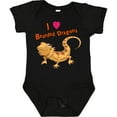 thumbnail image 3 of Inktastic I Love Bearded Dragons Boys or Girls Baby Bodysuit, 3 of 5