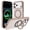 Desert Gold, variant on 360 Degree Rotatable Ring Case for iPhone 17 Pro , (Compatible with MagSafe) Shockproof Phone Cover with Stand & Ring Holder