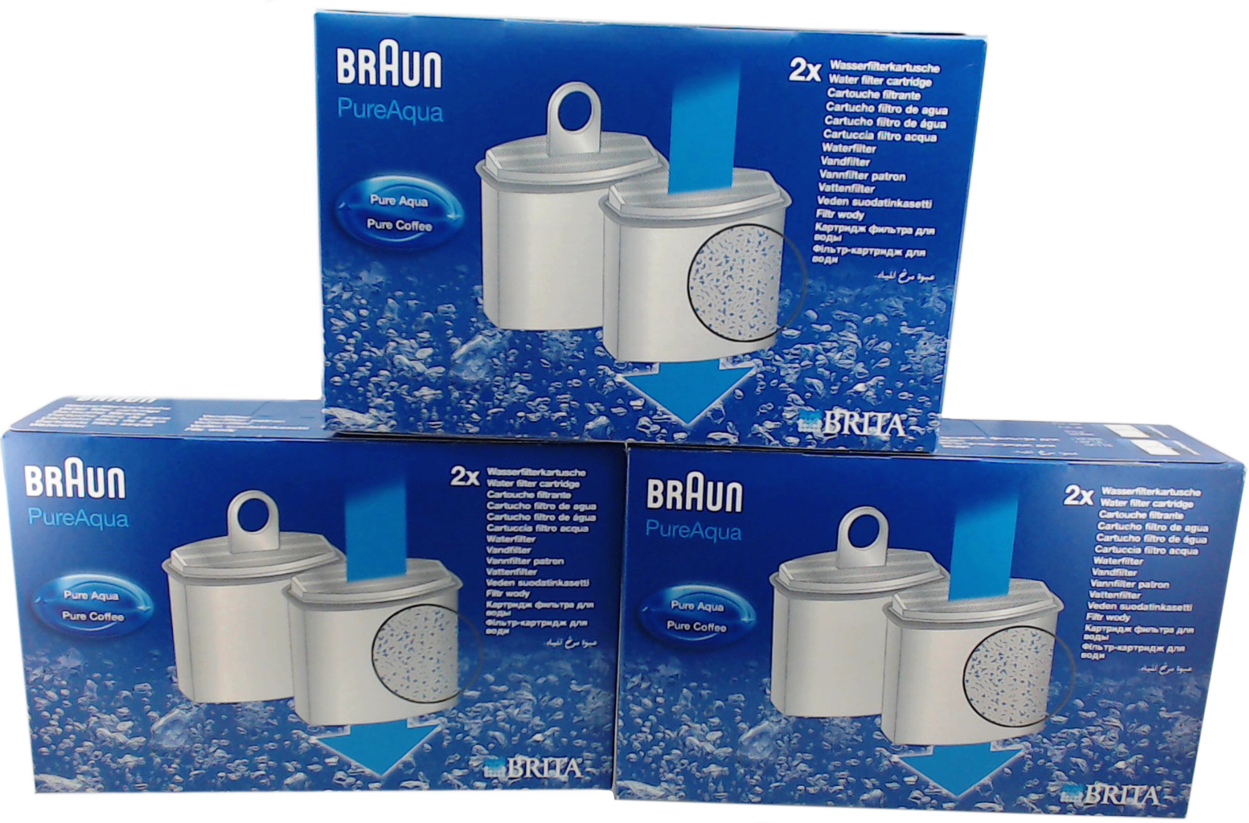 AQUACREST Replacement for Braun Brita KWF2 Coffee Water Filter