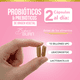 thumbnail image 3 of Suplemento Alimenticio Probióticos y Prebióticos Veganos con Col Fermentada, Jengibre y Perejil, Lactobacillus y Leuconostoc, 60 Cápsulas, 3 of 6