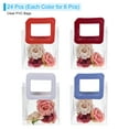 thumbnail image 4 of 7x4x8" Clear Gift Bags with Handles Reusable Mini Transparent Gift Wrap Bag, 24 Pack, 4 of 6