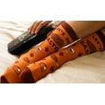 thumbnail image 6 of Women's Let's Get Basted Socks Funny Thanksgiving Turkey Day Graphic Novelty Footwear, 6 of 8