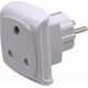 thumbnail image 1 of 3-Pin to 2-Pin EU Plug Adapter for South Africa Use Only, 1 of 3