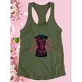 thumbnail image 3 of Mothers Day Mannequin Art Racerback Tank Women -Image by Shutterstock, Female Medium, 3 of 4