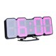 thumbnail image 1 of Reloj despertador digital con LED RGB inalámbrico 3D y control remoto alimentado por USB, 1 of 8
