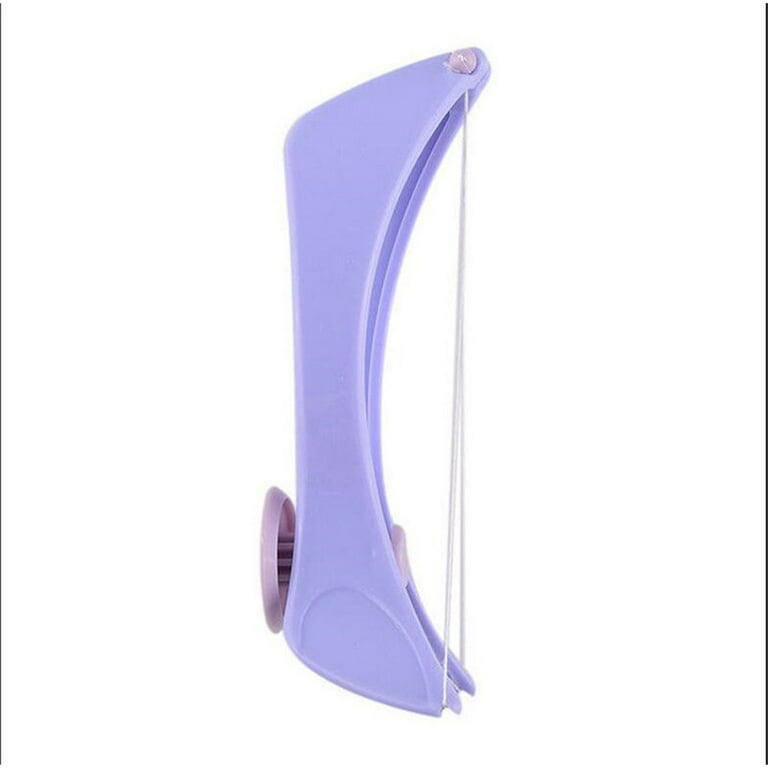 Mlpeerw Hair Facial Body Removal Threading Threader Epilator Systerm Slique Tool, Size: 59, Purple