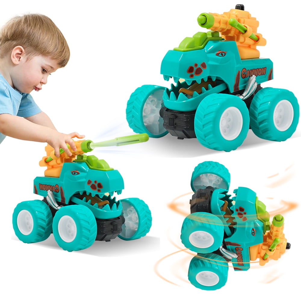Toy Cars for Boy Gifts Monster Trucks Boys Toys for 1 2 3 Year Old Boys  Girls Kids Toddler Car Toy Trucks Baby Boy Toys 12-18 Months Pull Back Cars  for Toddlers