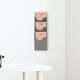 thumbnail image 4 of Free Standing Attendance Cards Shelf Information Cards Rack Retractable Time Cards Storage Rack, 4 of 4