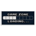 thumbnail image 5 of Stupell Industries Game Zone Loading Pixel Text Video Gamer , 24 x 10, Design by Lil' Rue, 5 of 5