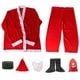 thumbnail image 1 of Túnica Papá Noel Disfraz Cosplay Navidad Traje Fiesta Carnaval para Adultos/niños Rojo, 1 of 9
