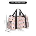 thumbnail image 3 of Honeii Cute Sushi (2) Print Gym Bag,Carry on Weekender Overnight Bag, Travel Duffel Bags, Personal Item Travel Bag,Tote Bag,Workout Dance Bag, 3 of 7