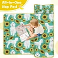 thumbnail image 4 of White Poodle Dog and Sunflowers Toddler Nap Mats for Kids Preschool,Sleeping Mat Bag or Kids,Toddler Sleeping Bag,Toddler Nap Mat or Daycare, 4 of 6