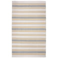 thumbnail image 3 of SAFAVIEH Montauk Spots Geometric Striped Cotton Area Rug, Gold/Beige, 5' x 8', 3 of 7