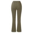 thumbnail image 5 of Womens Yoga Dress Pants Stretchy Pull On Straight Leg Business Casual Pants High Waist Dressy Slacks With Pockets, 5 of 5