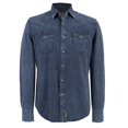 thumbnail image 1 of Camisa Vaquera Wrangler Hombre Manga Larga 29B azul CH, 1 of 5