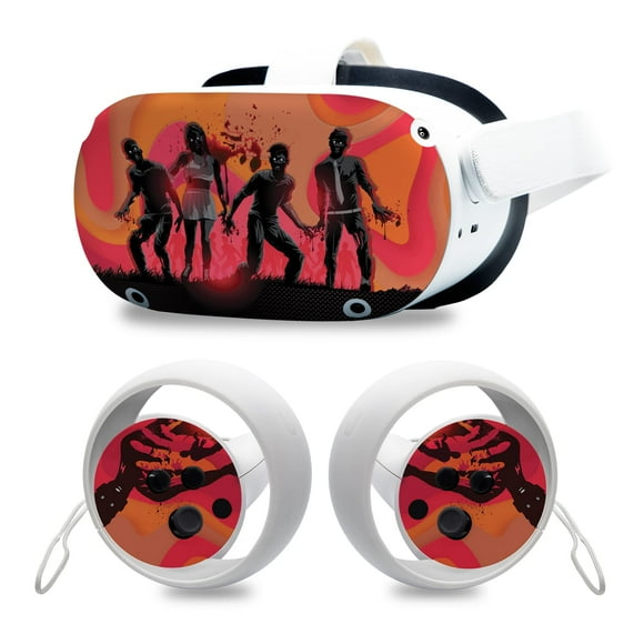DreamController Original Oculus Quest 2 256GB Custom Designed with Advanced Hydrodip Technology — VR Headset with 2 touch controllers, Glasses Spacer, Charging cable & Adaptor (NOT JUST A SKIN)