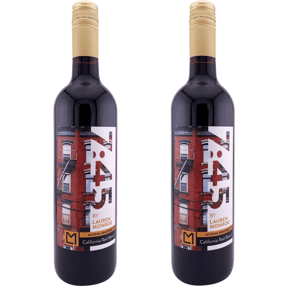 7:45 Alcohol-Removed California Red Wine Blend - 2 Pack