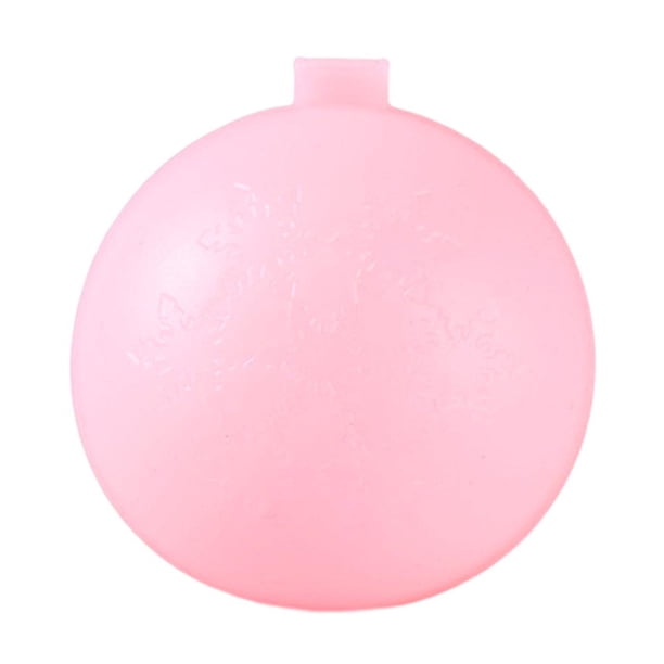 Globos de agua recargables Bola de salpicaduras de agua de silicona Juguetes de piscina reutilizables (Rosa)