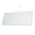 thumbnail image 1 of axGear USB Mini Keyboard with Chocolate Buttons Stylish Portable Ultra Slim for Mac PC, 1 of 6