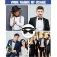 thumbnail image 7 of Lsupdaol 12 Pcs Men's Bow Ties Pre Tied Tuxedo Formal Adjustable Clip On Bow Satin Bowtie for Men Costume Wedding Party, 7 of 7