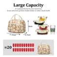 thumbnail image 3 of MEXS Insulated Lunch Bag for Women Men Large Reusable Lunch Box Adult Leakproof Portable Cooler Tote Bags for Work Picnic, 3 of 8