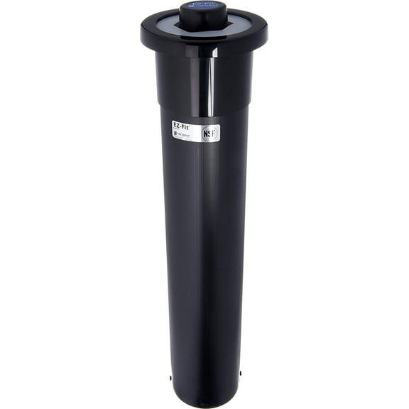 San Jamar C2210C Euro EZ-Fit Cup Dispenser with 23-1/4 Tube"