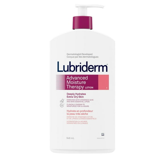 Lubriderm Body Lotion for Extra-Dry Skin, Advanced Moisture Therapy