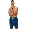 thumbnail image 5 of Tyhengta Men's Quick Dry Swim Trunks Mesh Lining Beach Board Shorts with Pockets SapphireBlue L, 5 of 7
