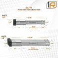 thumbnail image 2 of InfiniteRule Security 61774 | 4 Pack Mixed 2.0, Keyed Alike, Hitch Locks for B&W 2.0" Tow & Stow 10K LB - Includes Lock for 2.0" Receiver - Does NOT FIT 2015+ Toyota 2.0" Receiver, 2 of 6