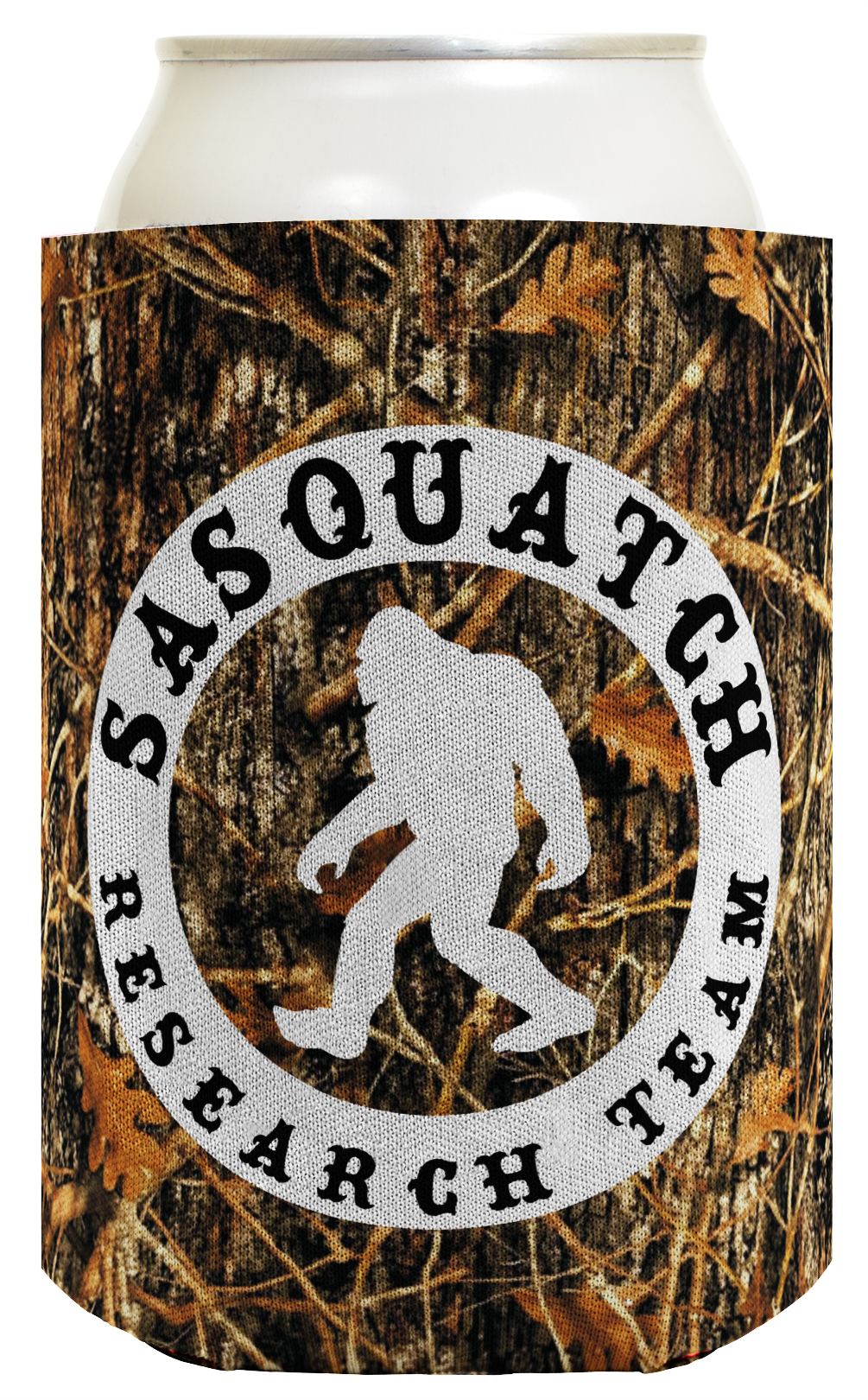 ThisWear Funny Can Coolie Sasquatch Research Team Camping Gag Gift