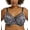 Charcoal, variant on Kayla Support Underwire Bra (6162),38L,Charcoal
