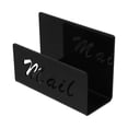 thumbnail image 2 of Letter Holder Desk Acrylic Mail Organizer Sleek Design Office Use 5.7×3.9×2.2in Desktop Letter Organizer for Adults 1Set, 2 of 5