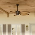thumbnail image 3 of 310095SNB Kichler Lighting Nani - 5 Blade Ceiling Fan-13.2 Inches Tall and 56 Inches Wide-Satin Natural Bronze Finish-Ivory/Walnut Blade Color, 3 of 7