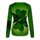 thumbnail image 5 of Camisas informales de manga larga para mujer, sudadera de cuello redondo con estampado de St Patrick Vintage, Tops holgados Fridja  czfsfas825, 5 of 5