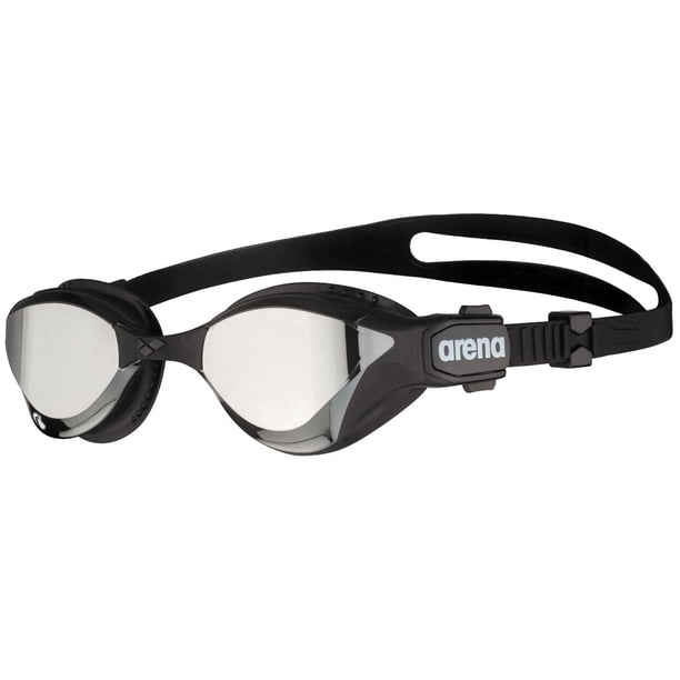 Arena Cobra Tri Swipe Mirror - anteojos de natación para triatlón, Plateado/Negro multicolor