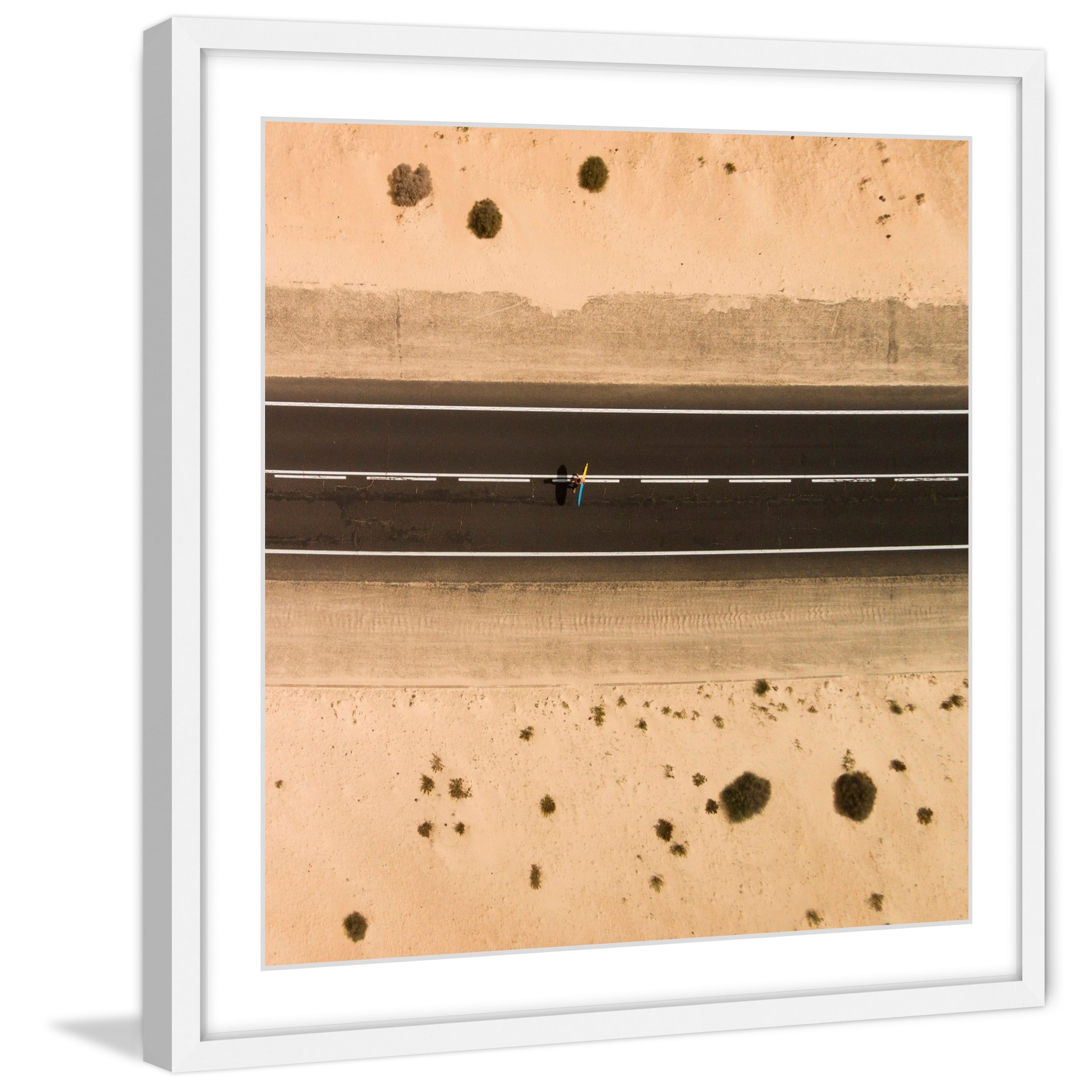 "Crossing the Road" Framed Painting Print