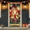 thumbnail image 3 of 2026 Year Eve Banner Party Decorations Backdrop Hanging Cloth for Door Wall Holiday Celebration Decor(E), 3 of 6